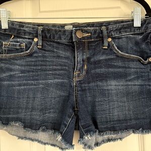 Mossimo Supply Co. Dark Blue Jean Shorts